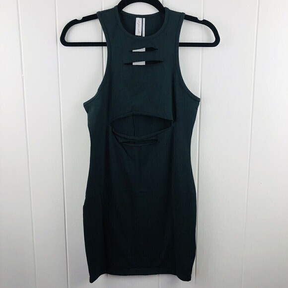 Urban Outfitters Out From Under Womens Christie Slashed Mini Dress Small - Picture 4 of 12